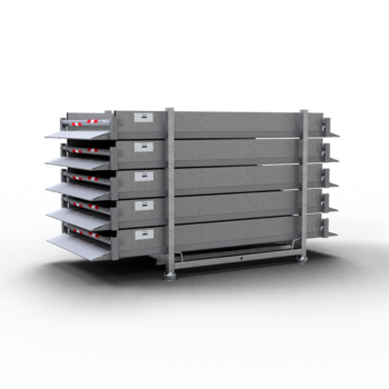 Stahl/Alu Grabenbrücken SET, VPE1