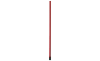 Schaftrohr aus Kunststoff, Durchmesser 42mm, L 2,00m, mit aufgepresstem Rohrschuh, VPE10