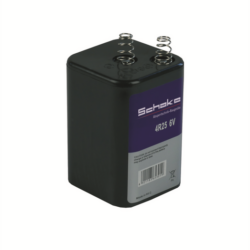Blockbatterie 6V / 7AH 4R25, Zink-Kohle-Batterie, VPE24