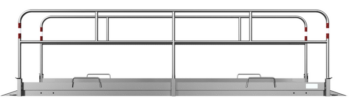 Grabenbrücke aus Aluminium nach ZTV-SA, 1,00m x 4,50m, VPE1