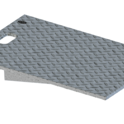 Schlauch- und Kabelbrückensystem, Auffahrrampe 350x400x95mm, VPE1