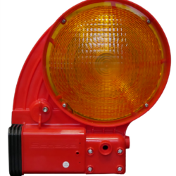 BASt Bakenleuchte Powernox, Lichtaustritt doppelseitig, rot, VPE 10