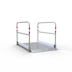 Grabenbrücke aus Stahl/Aluminium nach ZTV-SA, 1,00m x 1,80m, VPE5