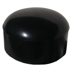 Kunststoffabdeckkappe für Stahlrohr-Schilderpfosten, Durchmesser 60mm, VPE1