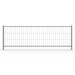 Mobilzaun Standard, 3,50m x 1,20m, ohne Haken und Ösen, VPE35