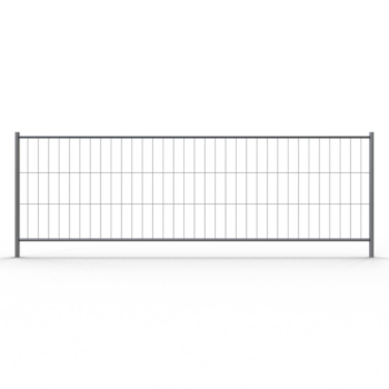 Mobilzaun Standard, 3,50m x 1,20m, ohne Haken und Ösen, VPE35