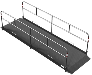 Grabenbrücke aus Aluminium nach ZTV-SA, 1,30m x 2,80m, VPE5