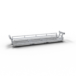 Twintraverse 15 für 15 Mobilzäune und 15 Fußplatten, verzinkt, VPE1