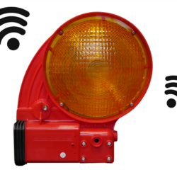 BASt Bakenleuchte Powernox mit RFID Tag, Lichtaustritt doppelseitig, gelb, VPE10