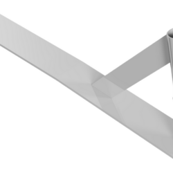 Fuß für Absperrgitter, diagonal, VPE10