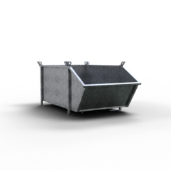 Transportcontainer für 1000 l Schüttgut 1,79m x 1,17m x 0,87m, verzinkt, VPE1