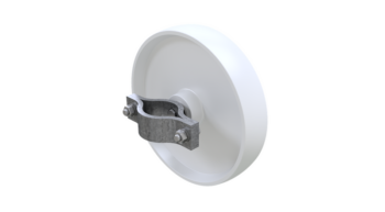 Laufrolle für Bauzaun-Torelement, VPE1