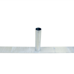 Fuß für Absperrgitter, senkrecht, VPE10
