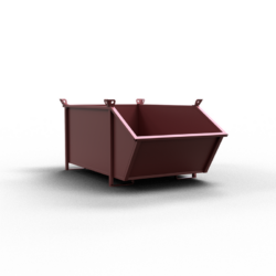 Transportcontainer für 1000 l Schüttgut 1,79m x 1,17m x 0,87m, lackiert, VPE1