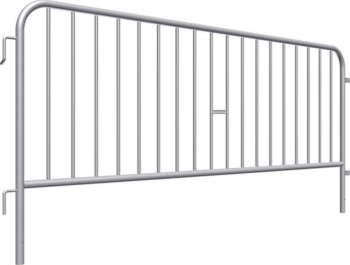 Absperrgitter Typ ,, Basic ", Länge 2,00 m, 14 Stäbe, VPE25