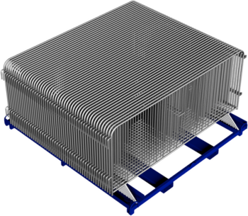 SET mit 50 Absperrgitter Typ E ohne Tastleiste, VPE1